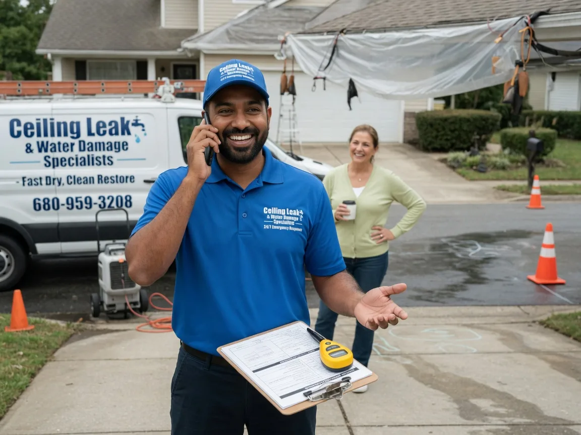 Ceiling Leak Cleanup Lane, SD FAQs